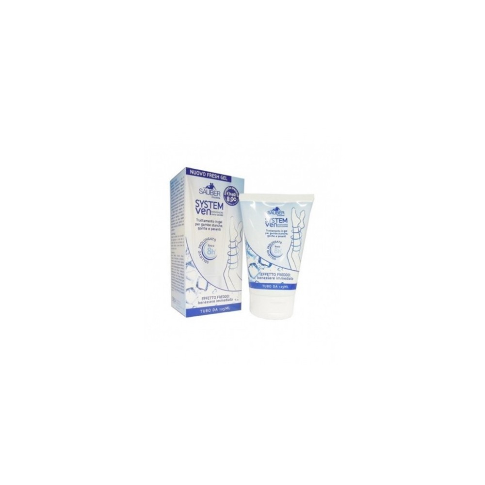 Sauber System Ven Trattamento In Gel Per Gambe Stanche E Pesanti 125 Ml 