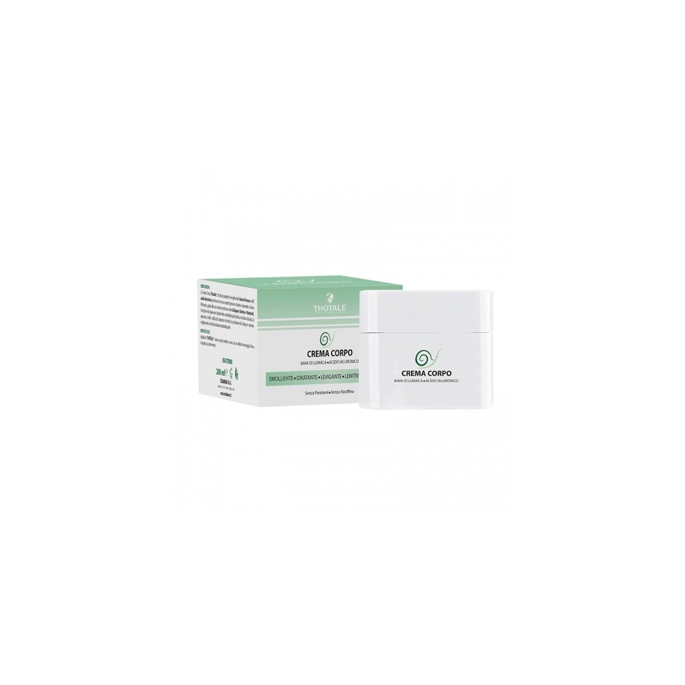 Thotale Crema Corpo Alla Bava Di Lumaca Emolliente Idratante E Levigante 200 Ml 