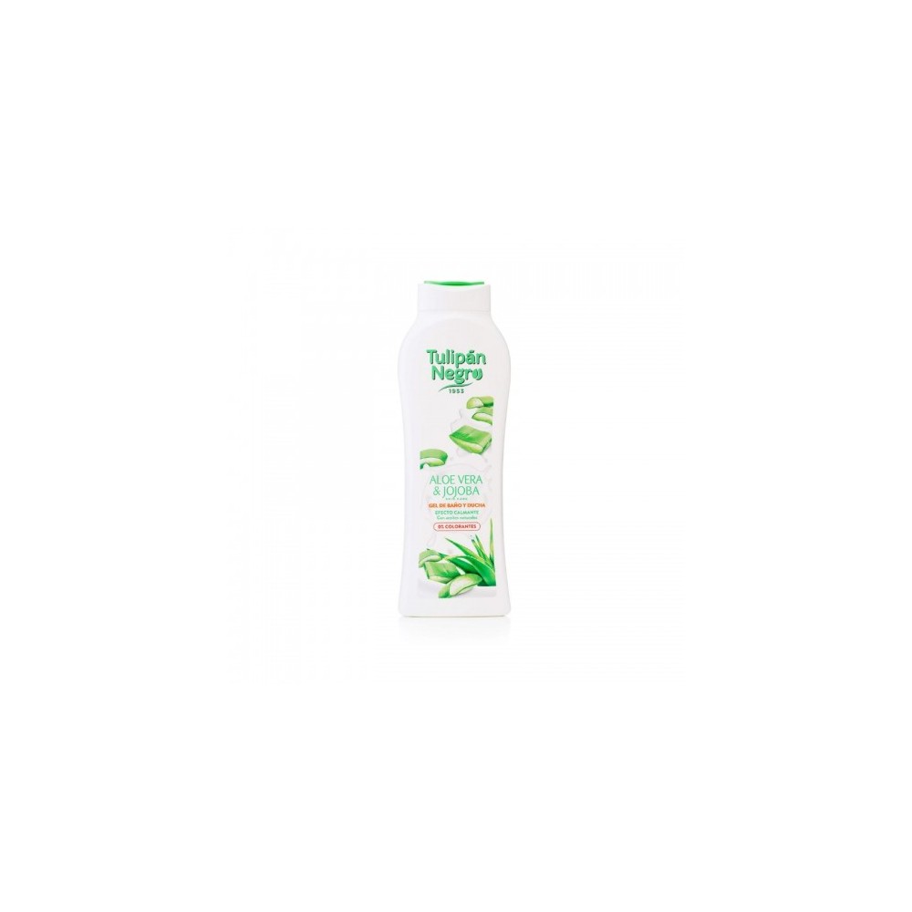 Tulipan Negro Skin Care Aloe Vera & Jojoba Gel Da Bagno Idratante 650 Ml 