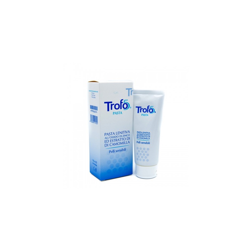 Uniderm Farmaceutici Trofo 5 Pasta All'Ossido Di Zinco Per Pelli Sensibili 100 Ml 