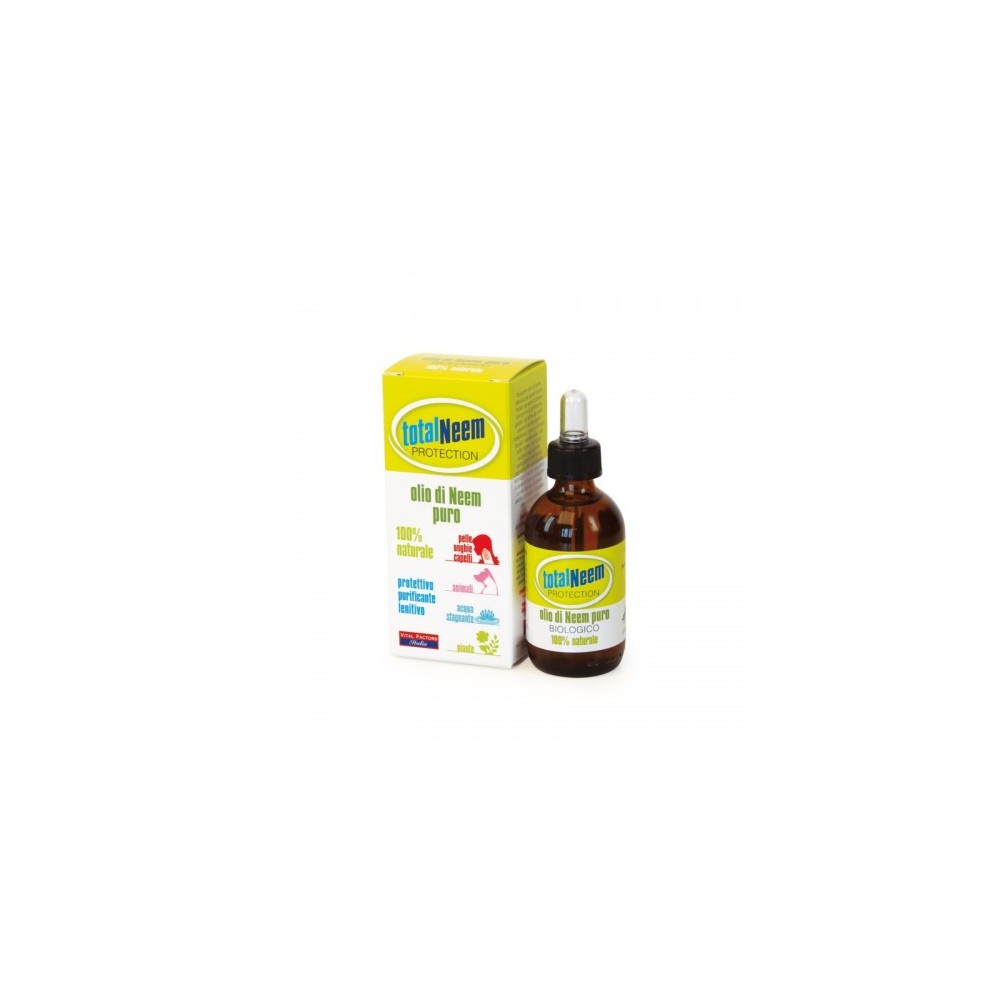 Vital Factors Total Neem Protection Olio Di Neem Puro 50 Ml 
