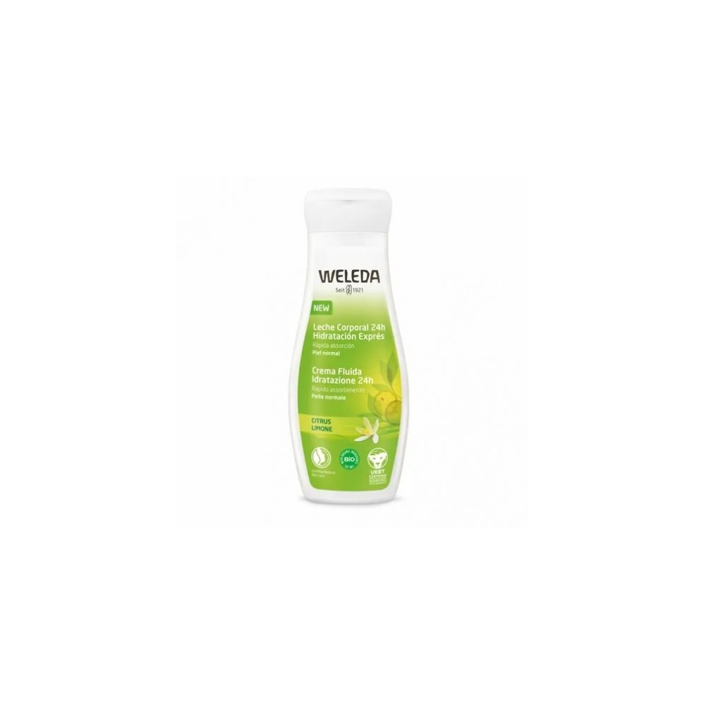Weleda Crema Fluida Idratante Al Limone 200 Ml 