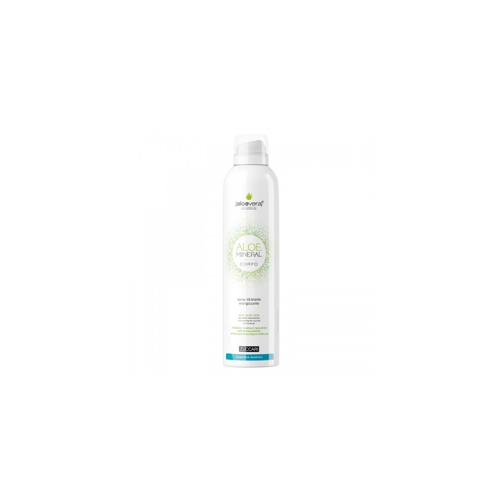 Zuccari Aloe Mineral Corpo Essenza Marina Spray Idratante Energizzante 250 Ml 
