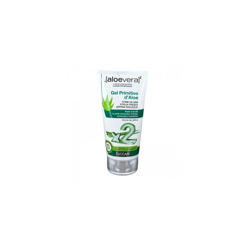 Zuccari Aloevera2 Gel Primitivo D'Aloe Lenitivo Per Pelli Sensibili 150 Ml 