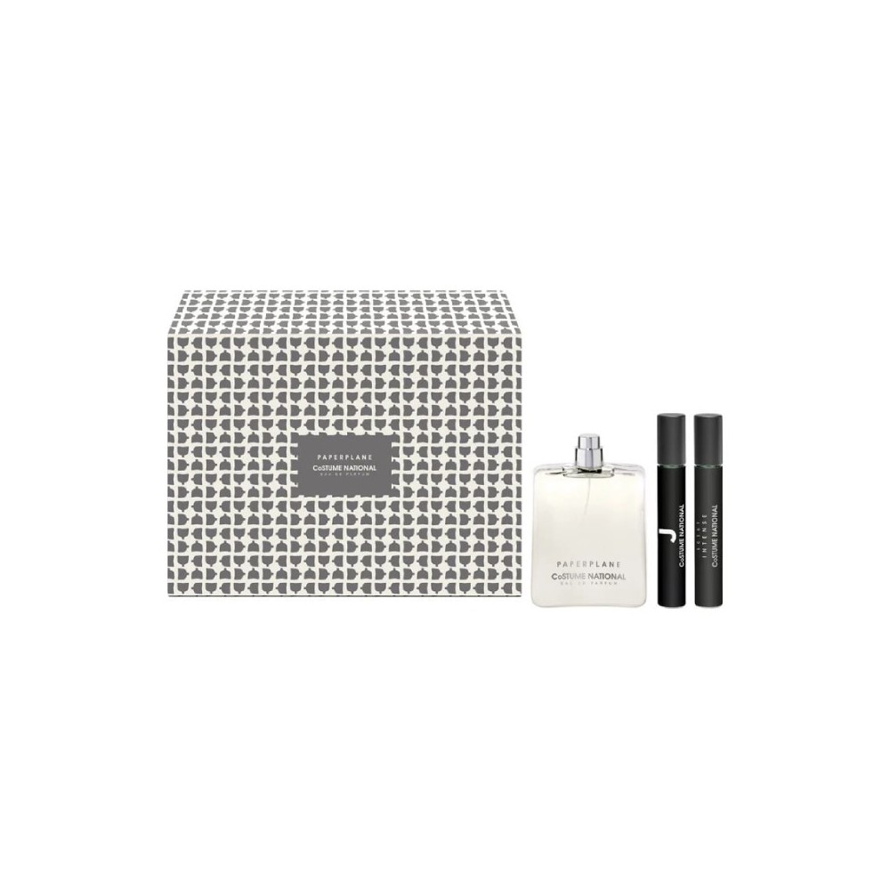 Costume National Paperplane Eau De Parfum 100 ml + J EdP 7,5 ml + Scent Intense EdP 7,5 ml Cofanetto 