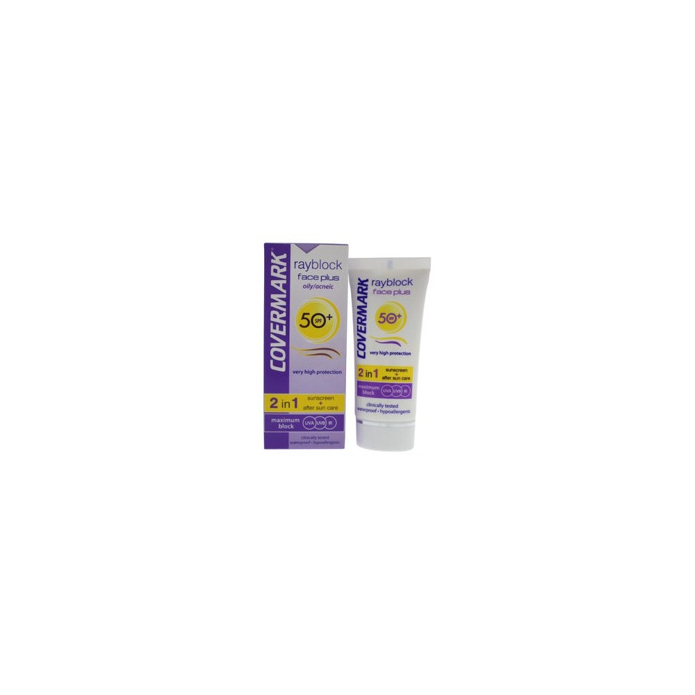 Covermark Rayblock Face Plus Oily/Acneic Spf50+ Protezione Solare 50 Ml 