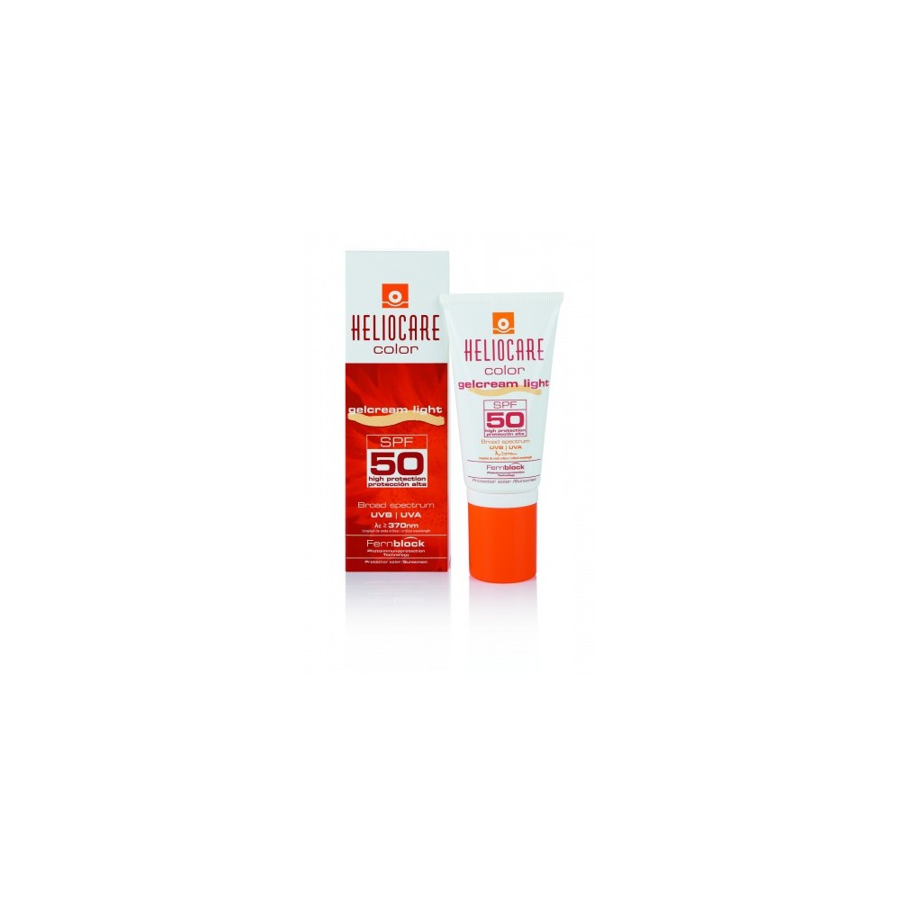 Difa Cooper Heliocare Color Gel Cream Protezione Solare Viso Colorata Spf 50 Light 50 Ml 