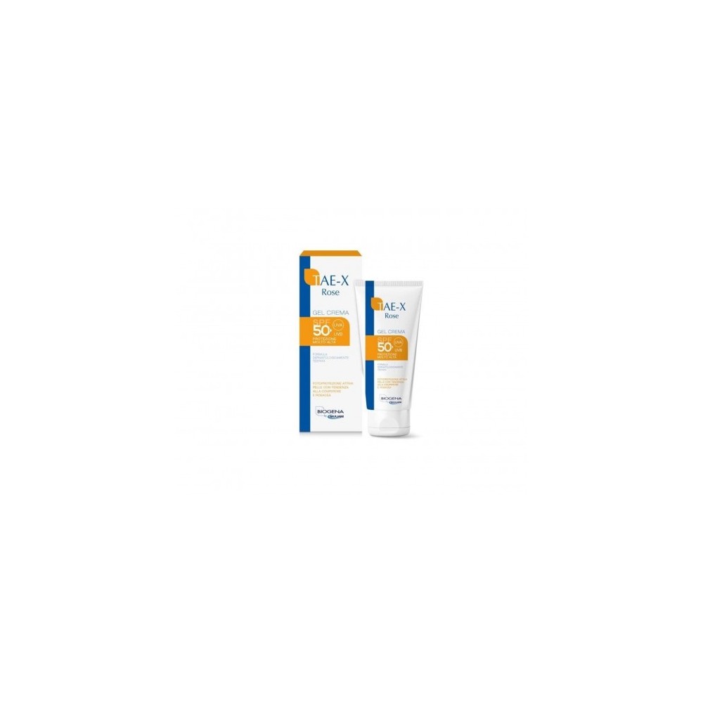 Giuliani Tae-X Rose Gel Crema Spf50+ Protezione Solare Alta 60 Ml 