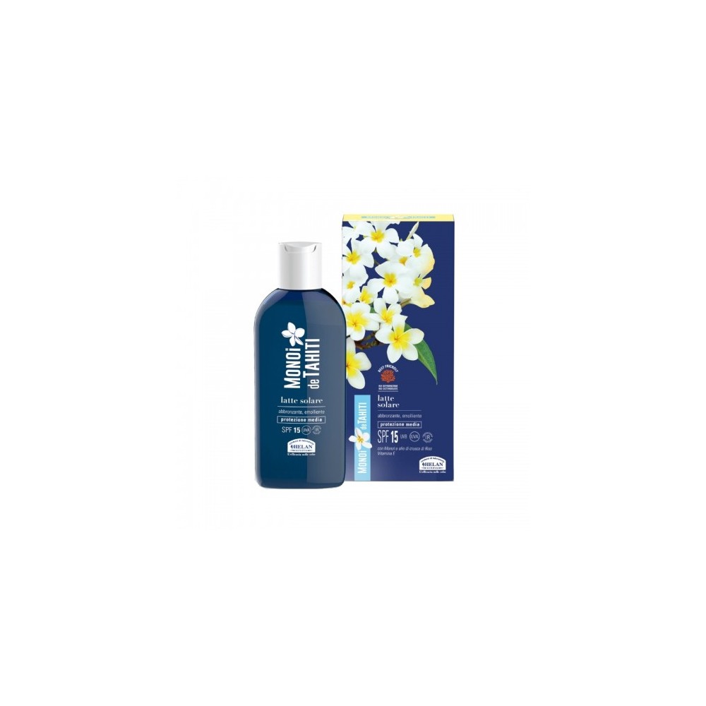 Helan Monoï De Tahiti Spf15 Latte Solare Abbronzante 200 Ml 