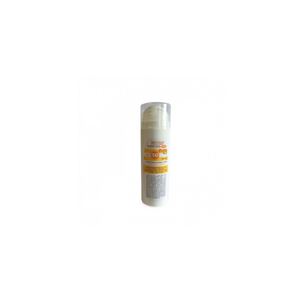 Quality Farmac Evita Sun Spf50 Crema Solare Per Viso E Corpo 100 Ml 