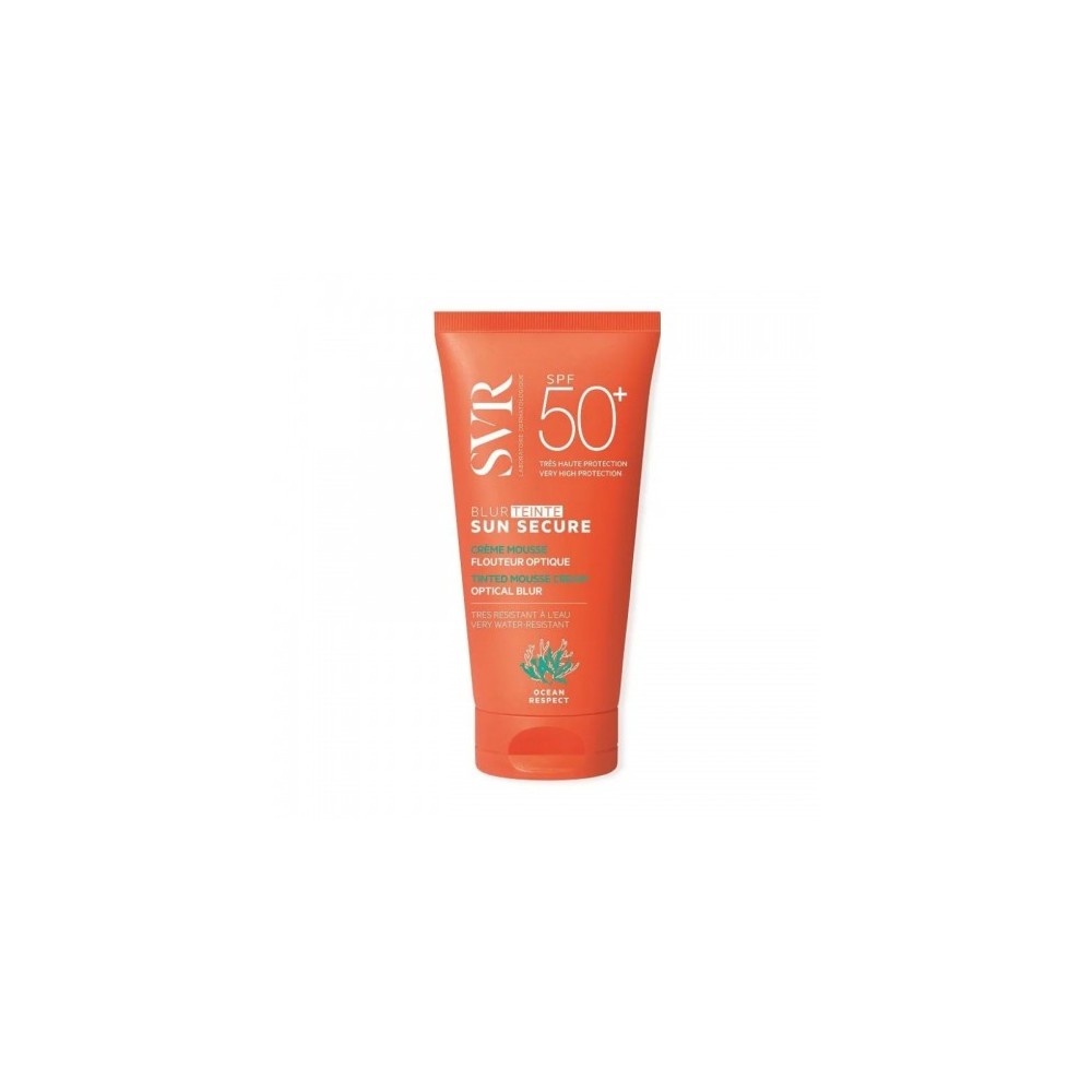 Svr Sun Secure Blur Spf50+ Teinte Crema Mousse Colorata Levigante 50 Ml 