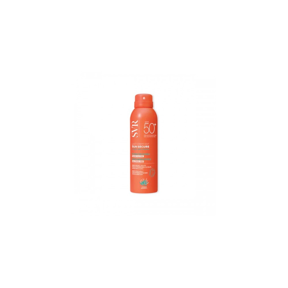 Svr Sun Secure Lait Crépitant Spf50+ Latte Solare Spray 200 Ml 