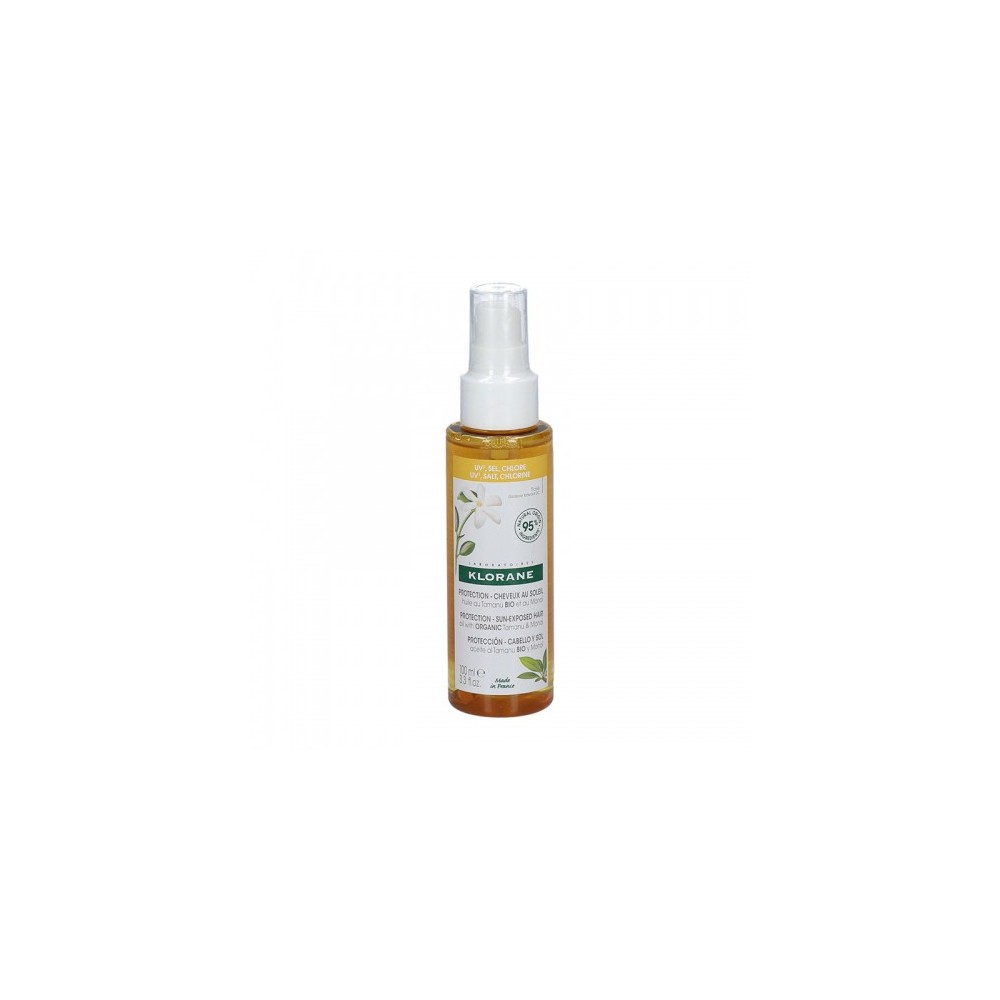 Klorane Olio Al Tamanu Bio E Monoi Protezione Solare Spray Per I Capelli 100 Ml 