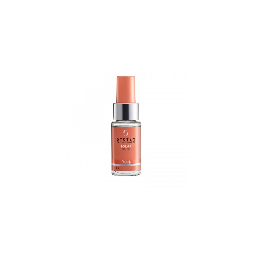 System Professional Solar Sun Oil Olio Solare Per Capelli 30 Ml 