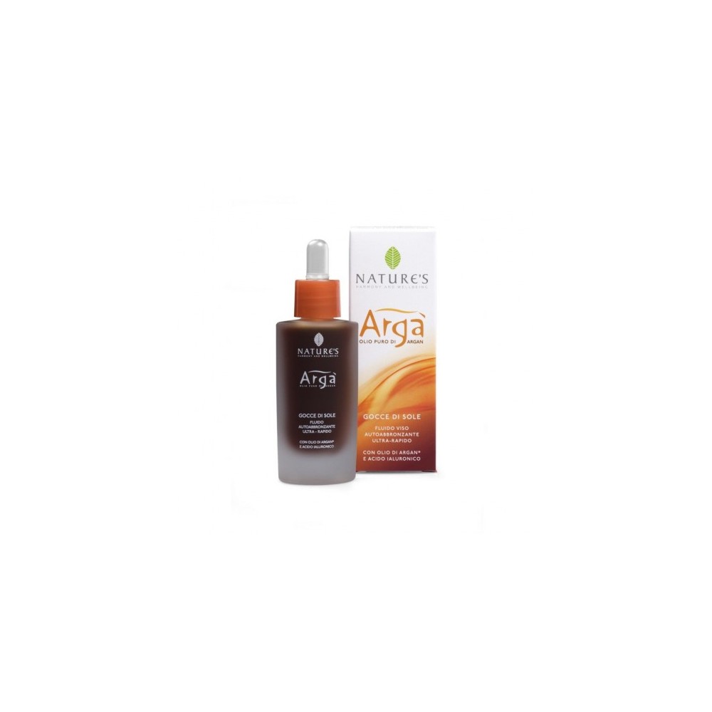 Bios Line Nature'S Argà Autoabbronzante Gocce Di Sole Per Il Viso 30 Ml 