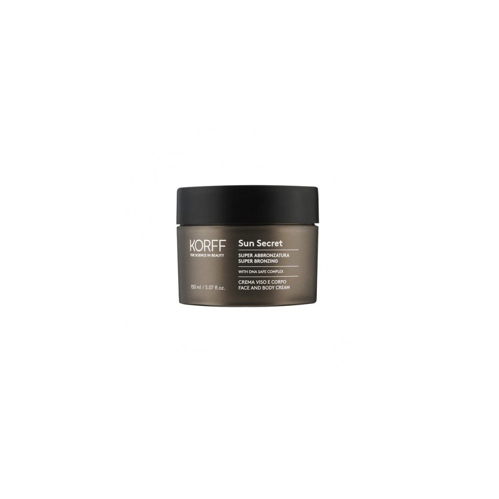 Korff Sun Secret Super Abbronzatura Crema Viso E Corpo 150 Ml 