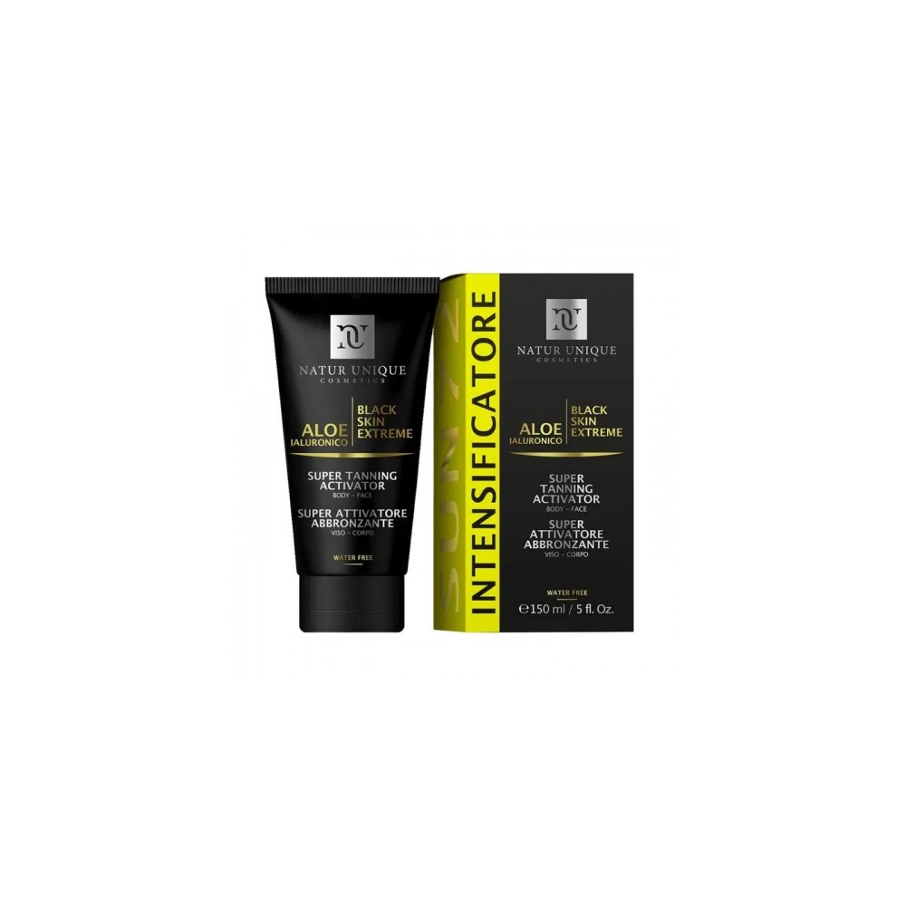 Natur Unique Black Skin Extreme Super Attivatore Abbronzante Viso E Corpo 150 Ml 