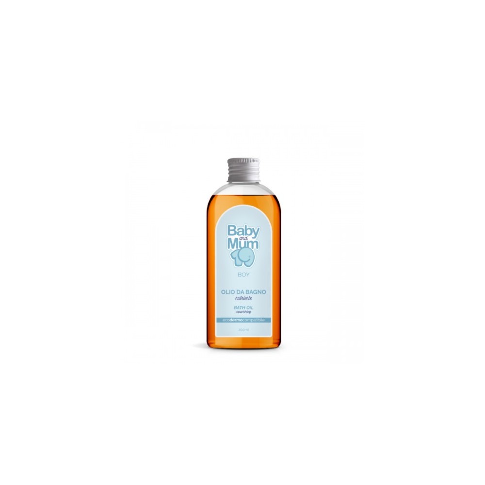 Baby And Mum Boy Olio Da Bagno Nutriente 200 Ml 