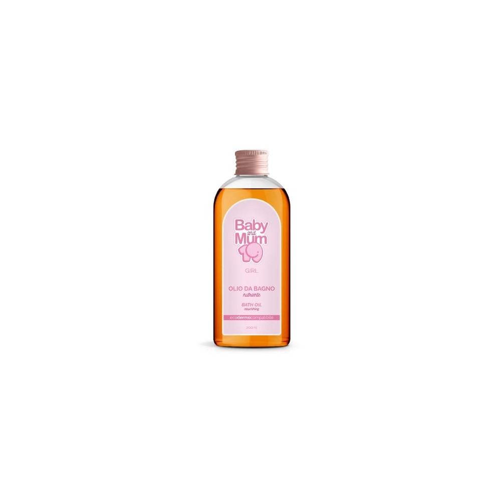 Baby And Mum Girl Olio Da Bagno Nutriente 200 Ml 