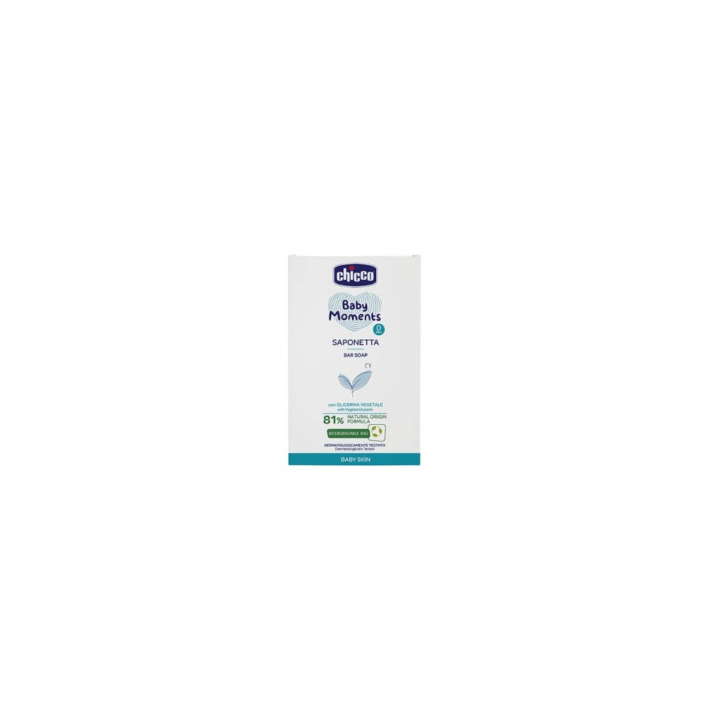 Chicco Baby Moments Saponetta Delicata Per Neonati 100 G 