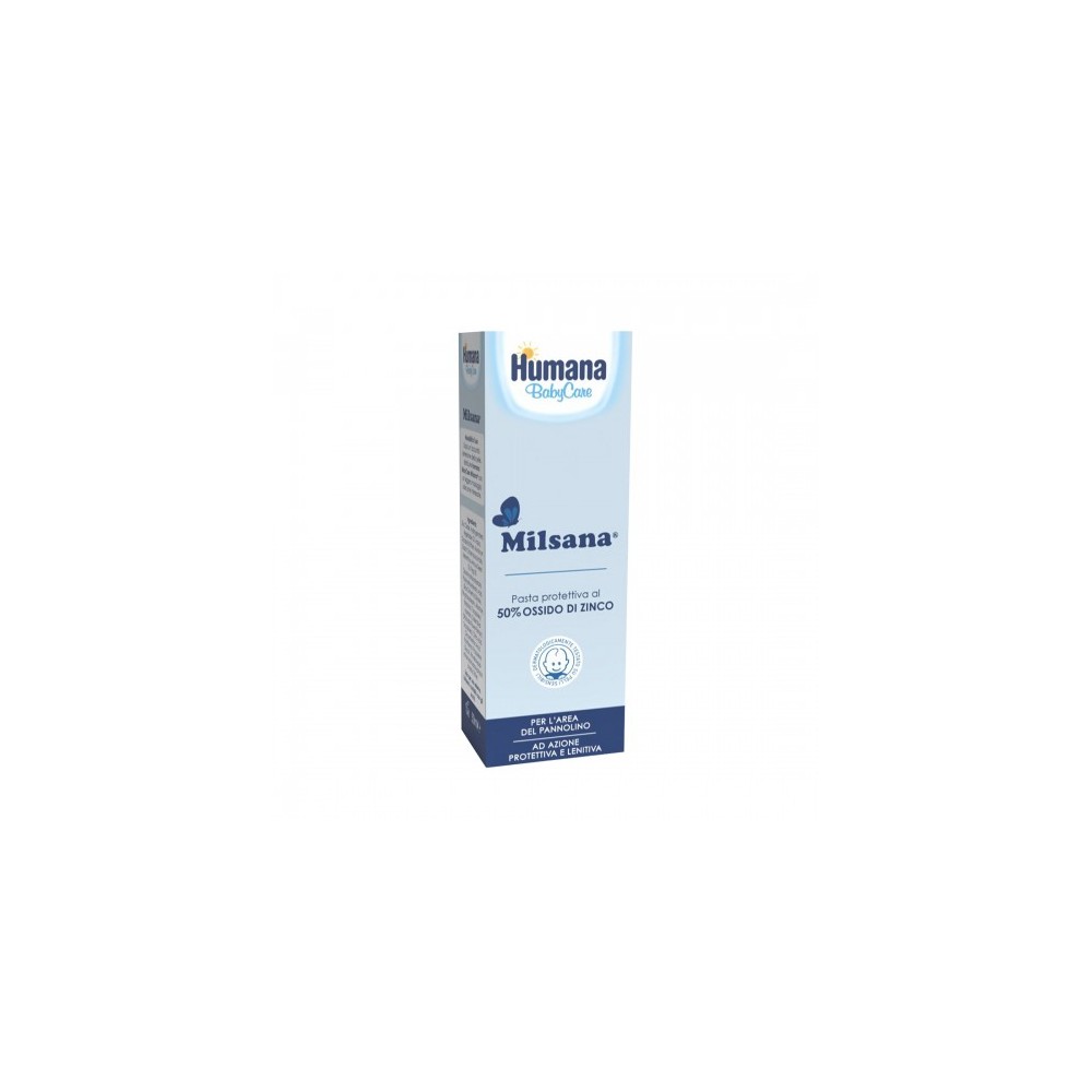 Humana Milsana Pasta Protettiva All'Ossido Di Zinco Per Bambini 50 Ml 