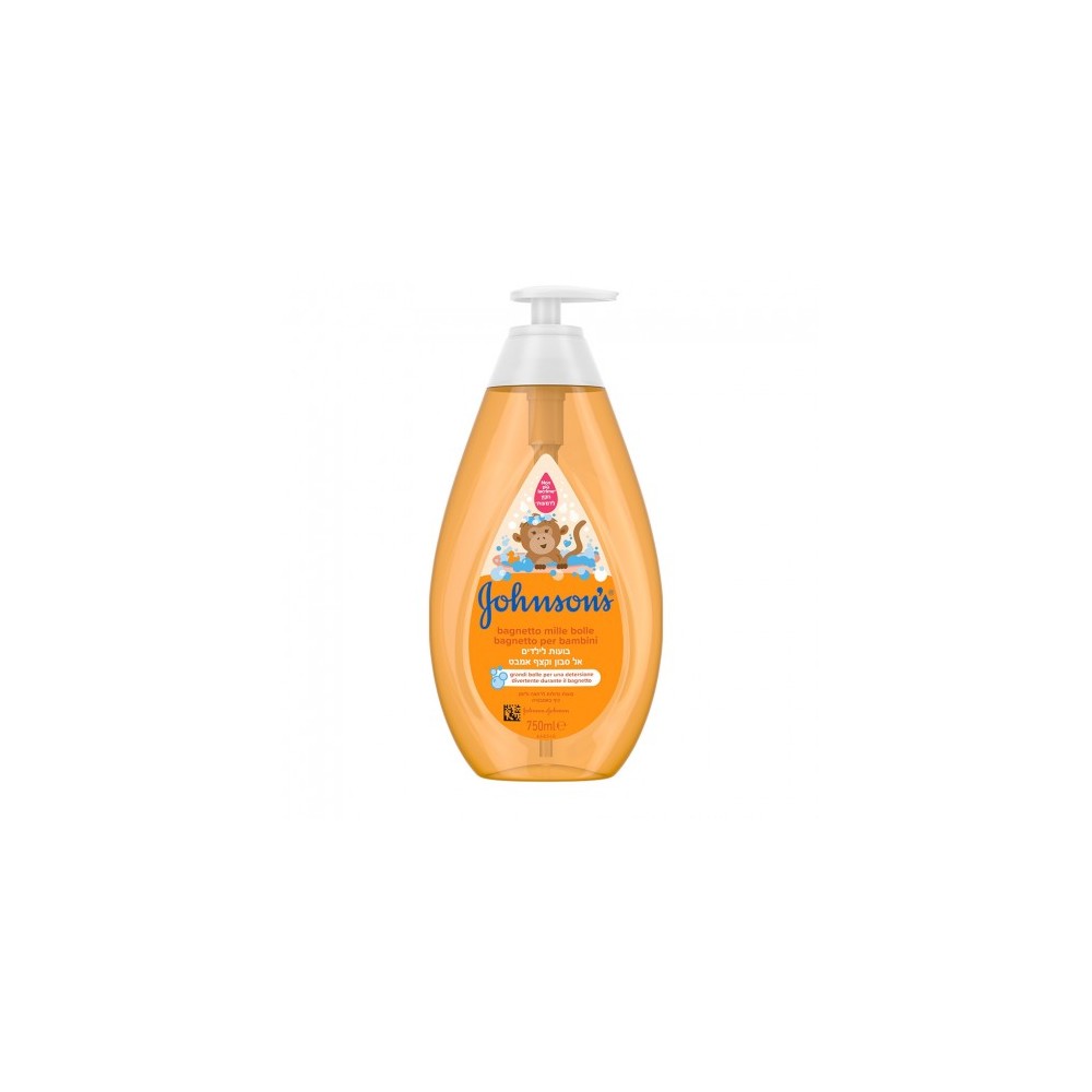 Johnson & Johnson Bagnetto Mille Bolle Detergente Per Bambini 750 Ml 