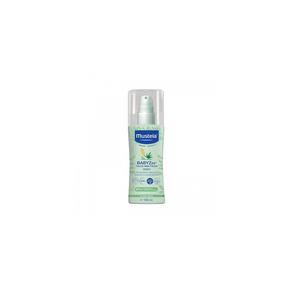 Mustela Babyzzz Talco Non Talco Spray Anti-Zanzara Per Neonati 100 Ml 