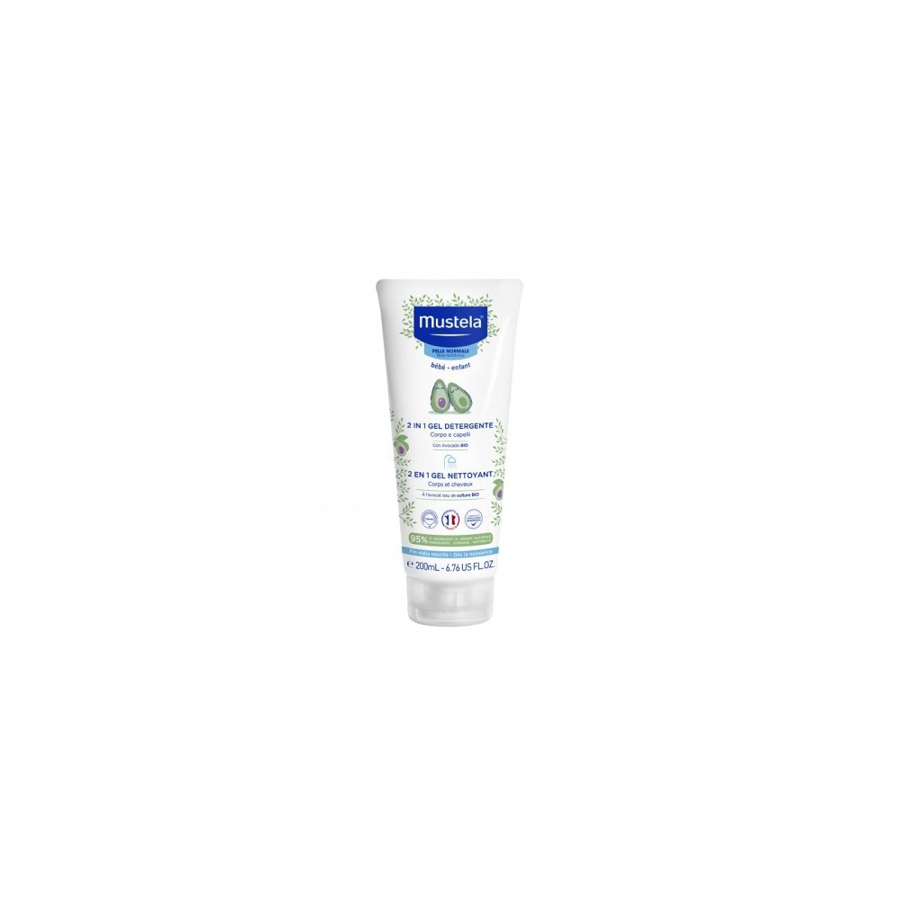 Mustela 2 In 1 Gel Detergente 200 Ml 