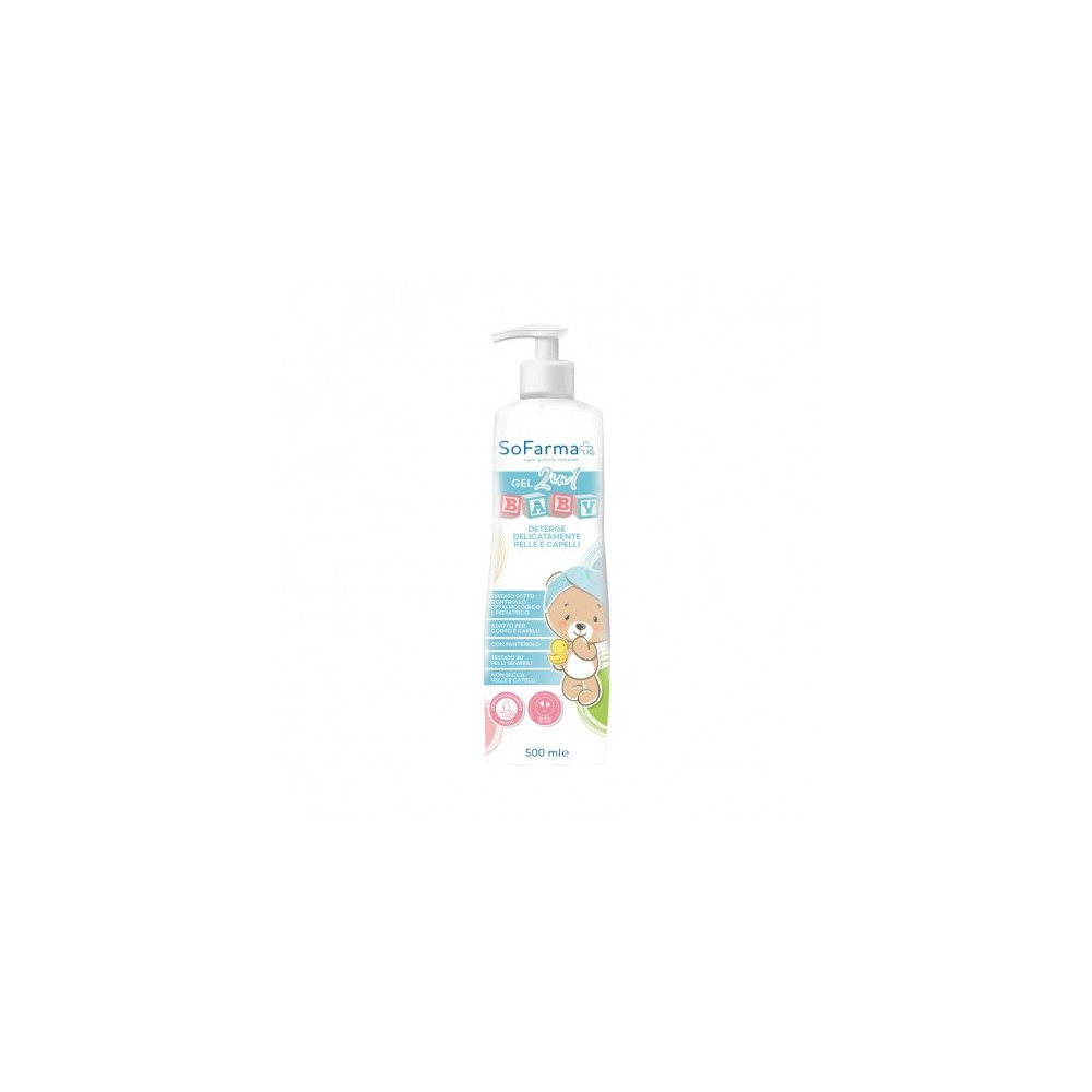 Sofarmapiu Baby 2In1 Detergente In Gel Per Bambini 500 Ml 