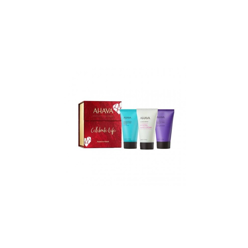 Ahava Mano Nella Mano Cofanetto Creme Mani 