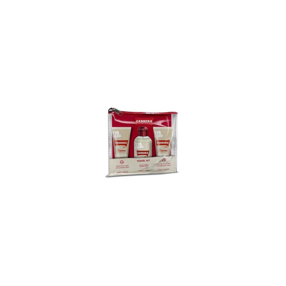 Carrera Cofanetto Regalo Donna Jeans 770 Edp 40 Ml + Latte Corpo 50 Ml + Gel Doccia 50 Ml 