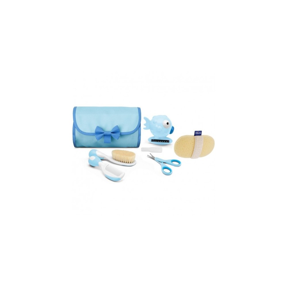 Chicco Il Mio Primo Beauty Set Igiene Per Bambini Colore Azzurro 