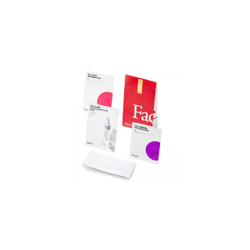 Face D Mask Kit Christmas Cofanetto Benessere 