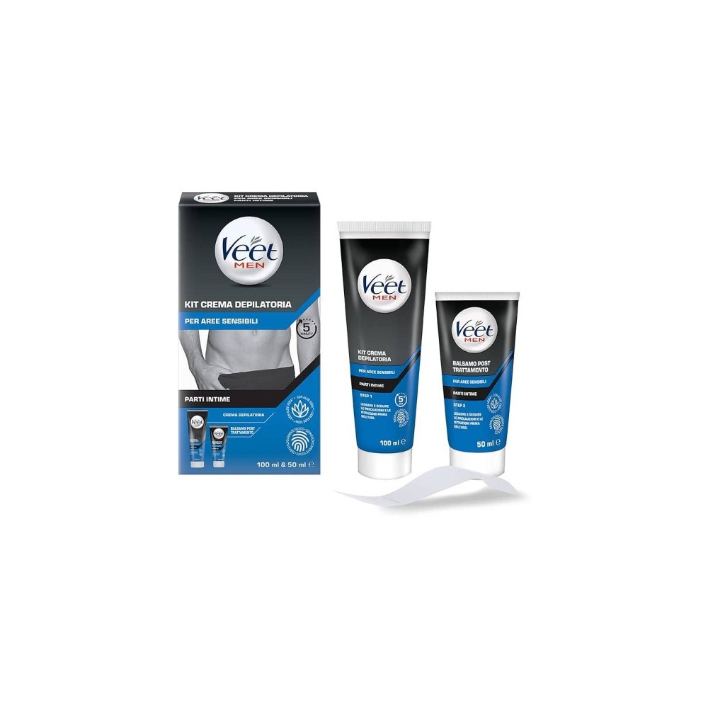 Veet Men Kit Per La Depilazione Maschile Nelle Aree Più Delicate 