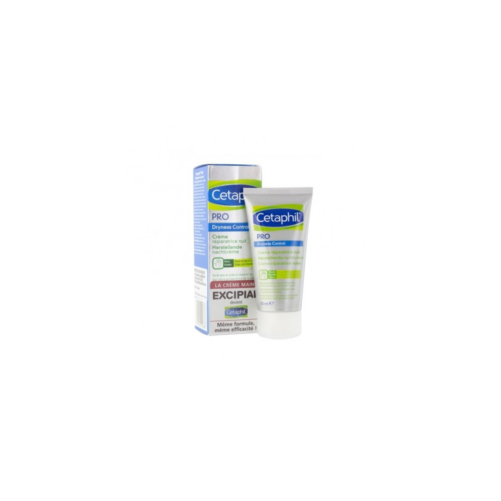 Cetaphil Pro Dryness Control Crema Riparatrice Mani Notte 50 Ml 