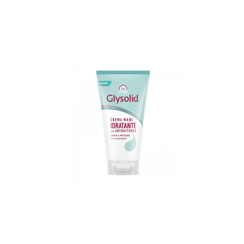 Glysolid Crema Mani Idratante Con Antibatterico 75 Ml 