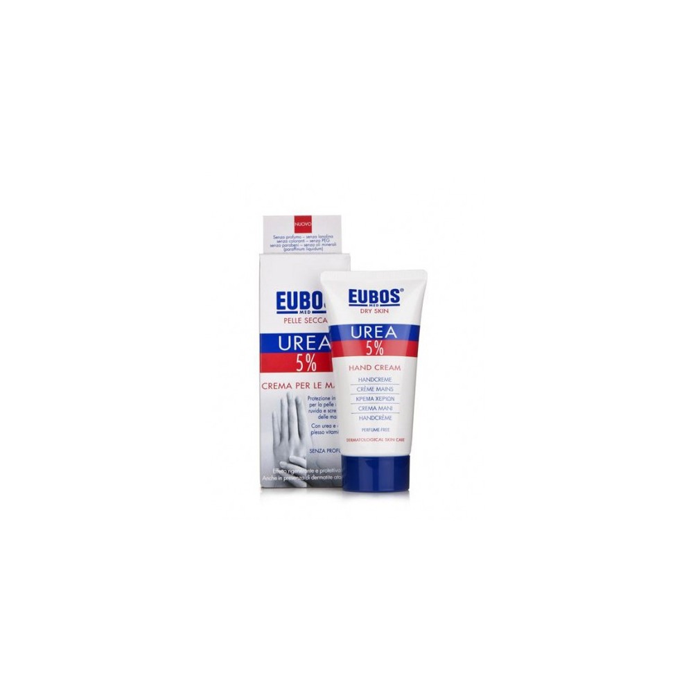 Morgan Eubos Urea 5% Crema Per Le Mani Secche E Screpolate 75 Ml 