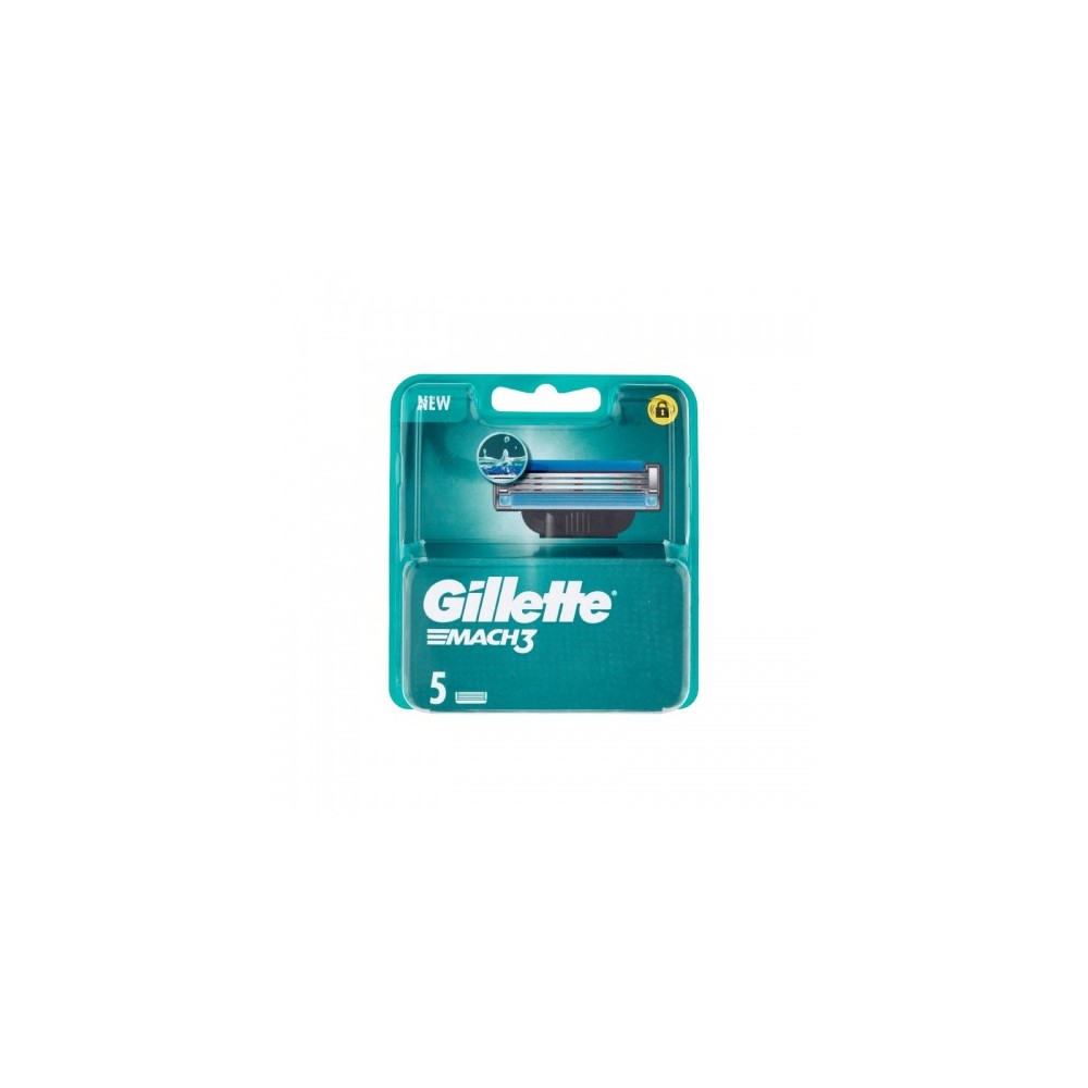Gillette Macth3 5 Lamette Per Rasoio Manuale 