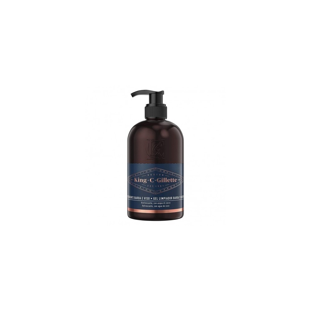 Gillette King C. Gillette Gel Detergente Barba E Viso 350 ml 
