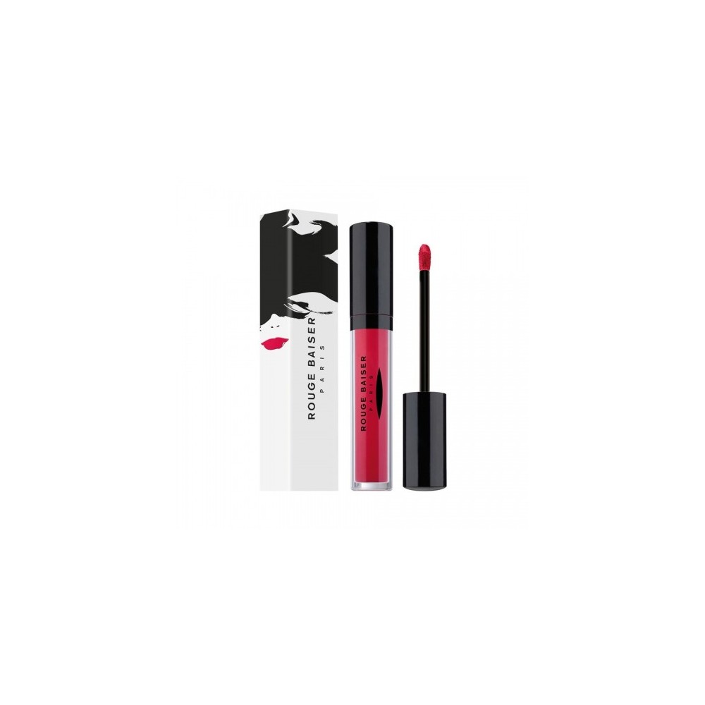 Rouge Baiser Laque À Lèvres Intensément Mat Rossetto Liquido N. 808 Rouge Cyclamen 