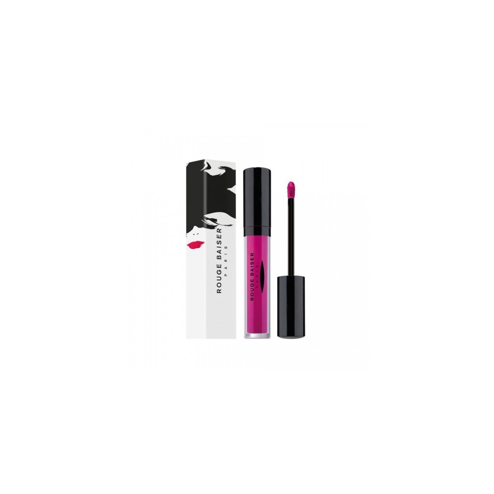 Rouge Baiser Laque À Lèvres Intensément Mat Rossetto Liquido N. 814 Violet 