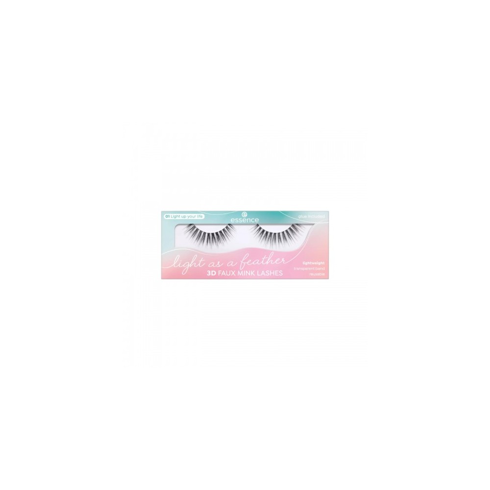 Essence Light As A Feather Ciglia Finte Effetto 3D N.01 Light Up Your Life 