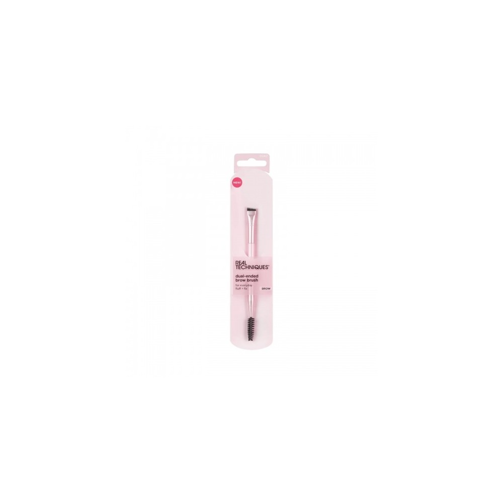 Real Techniques Dual-Ended Brow Brush Pennello Per Le Sopracciglia 