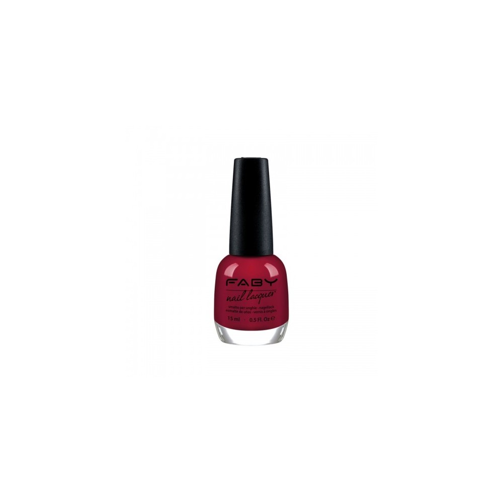 Faby Nail Lacquer Smalto Unghie Red At Night 