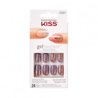Kiss Gel Fantasy 24 Unghie...
