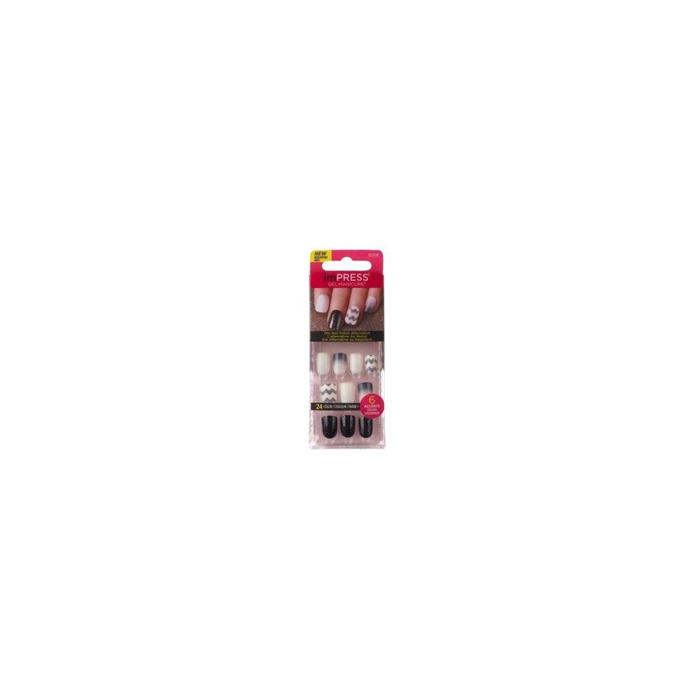 Kiss Impress Unghie Autoadesive Bipa050C 