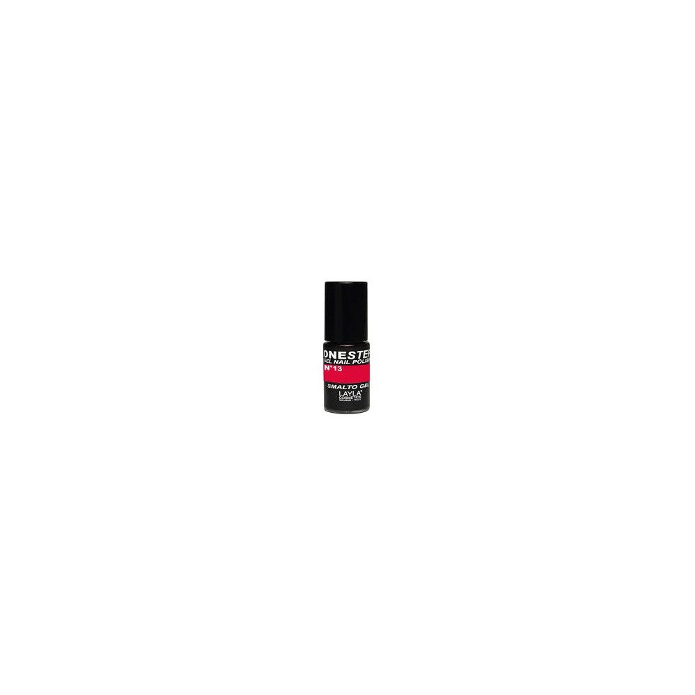 Layla One Step Gel Nail Polish Smalto Semipermanente 13 Black Cherry 