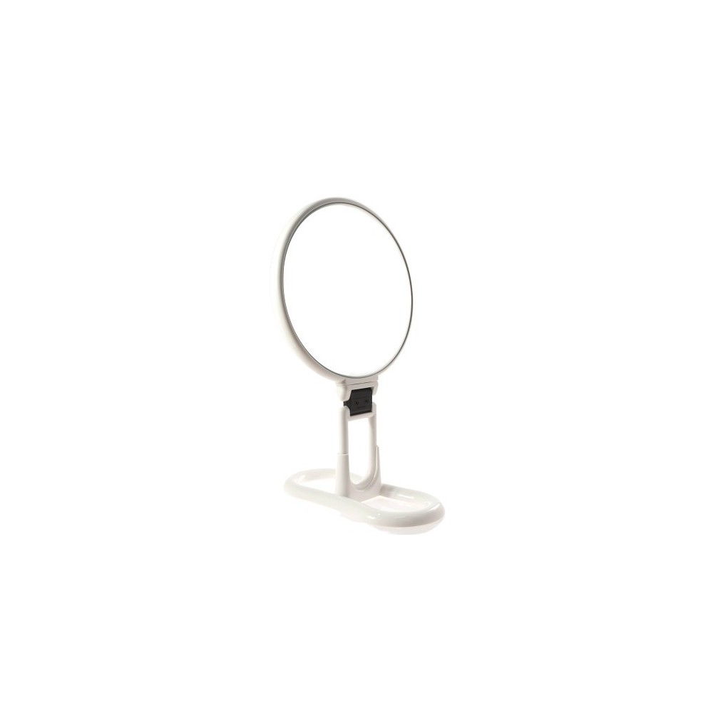Koh-I-Noor Specchio Bifacciale Da Tavolo Con Ingradimento 6X Bianco 