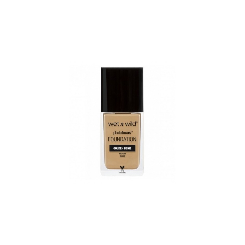 Wet N Wild Photofocus Foundation Fondotinta Liquido Golden Beige 