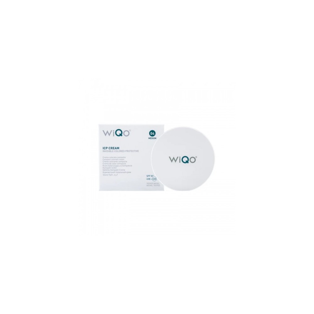 Wiqo Icp Invisible Colored Protective Crema Colorata Compatta N.04 Medium 